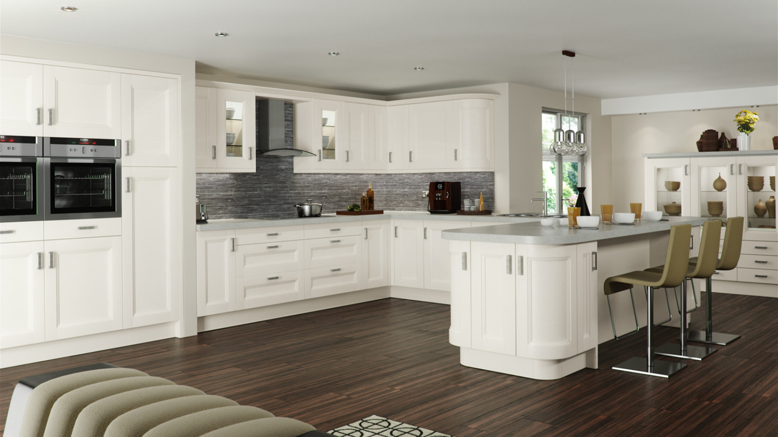 Chamfered Painted